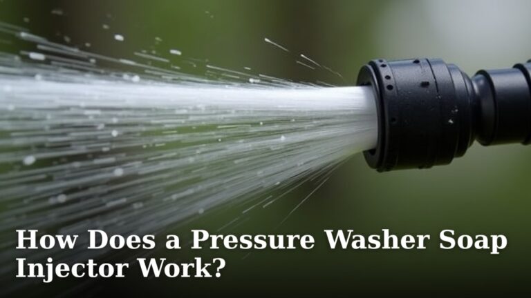 How Does a Pressure Washer Soap Injector Work?
