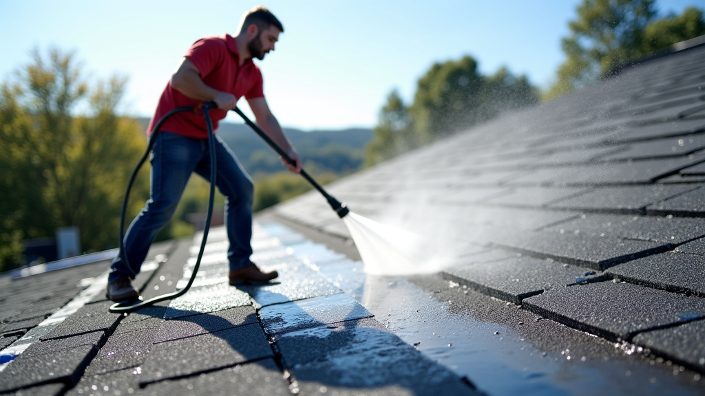 Understanding the Right Water Pressure for Roof Cleaning