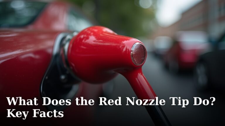 What Does the Red Nozzle Tip Do? Key Facts