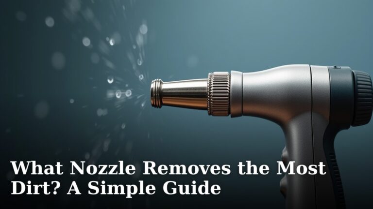 What Nozzle Removes the Most Dirt? A Simple Guide