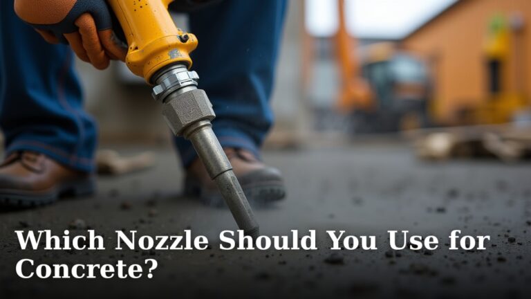Which Nozzle Should You Use for Concrete?